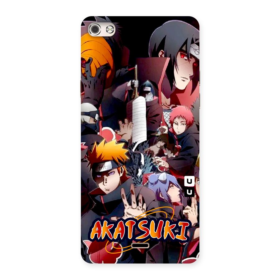 Team Akatsuki Back Case for Canvas Silver 5