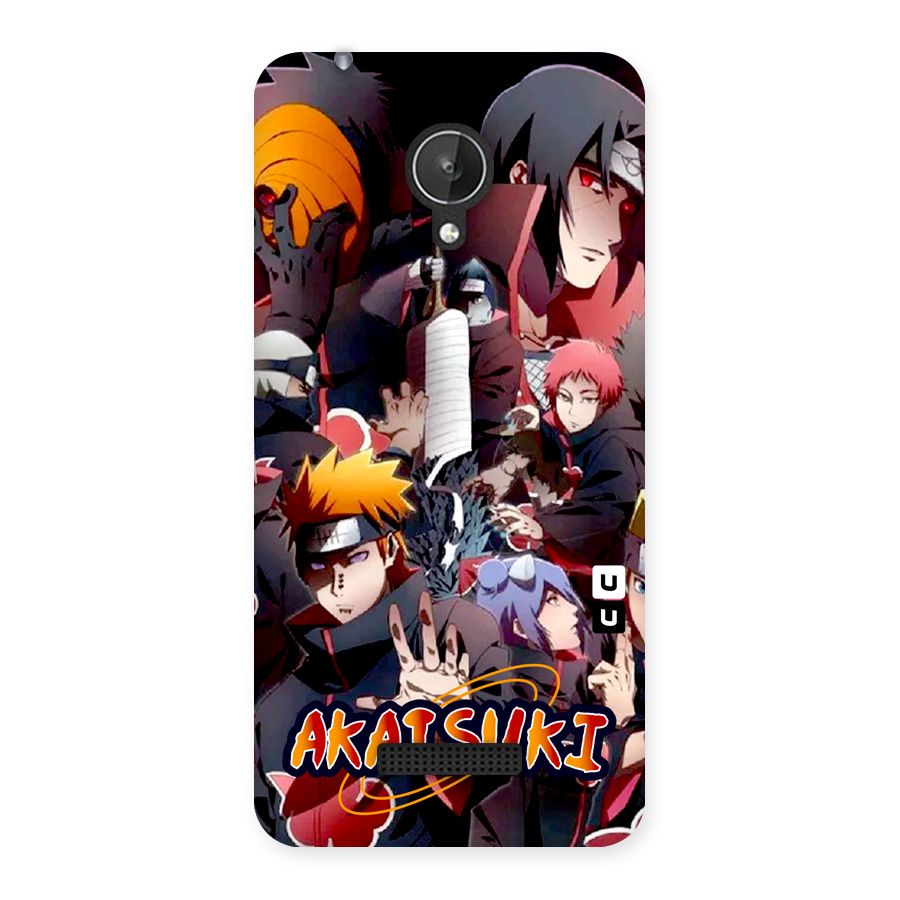 Team Akatsuki Back Case for Canvas Spark Q380