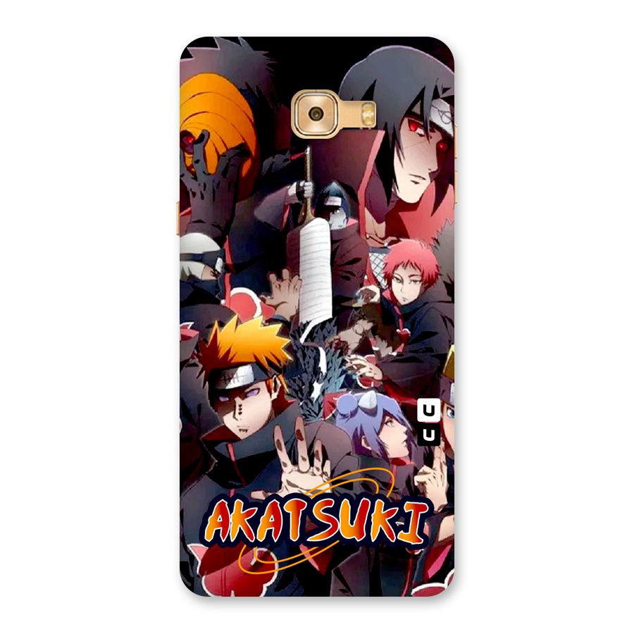 Team Akatsuki Back Case for Galaxy C9 Pro