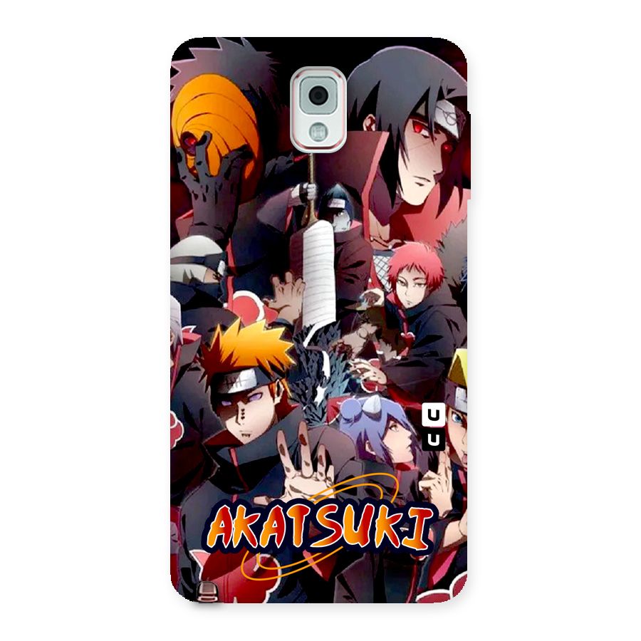 Team Akatsuki Back Case for Galaxy Note 3