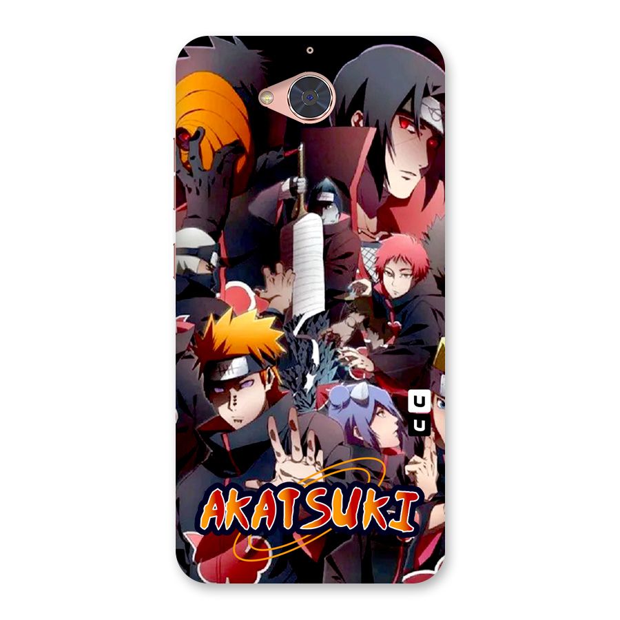 Team Akatsuki Back Case for Gionee S6 Pro