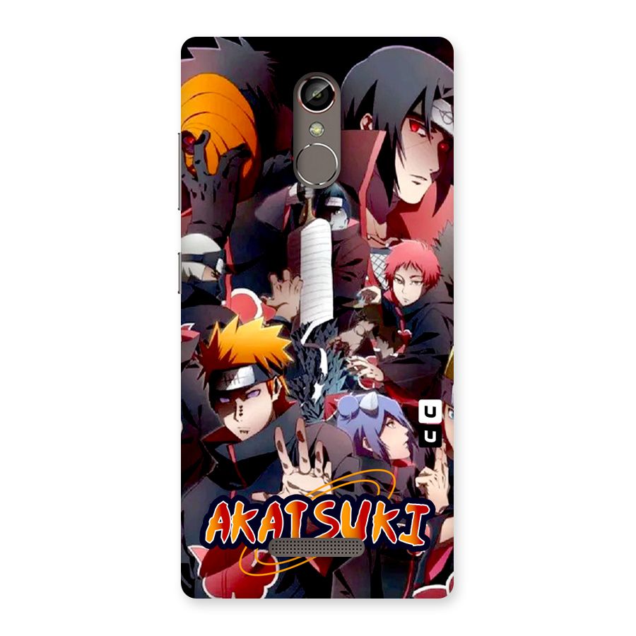 Team Akatsuki Back Case for Gionee S6s