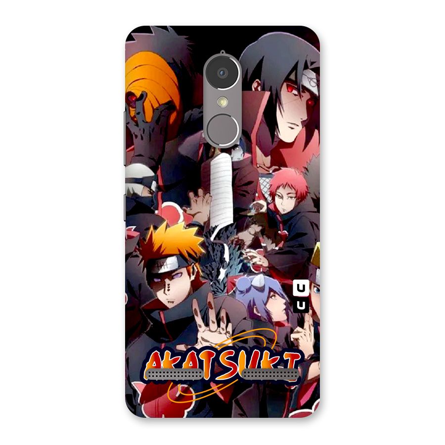 Team Akatsuki Back Case for Lenovo K6