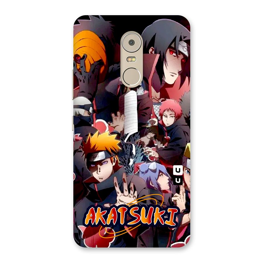 Team Akatsuki Back Case for Lenovo K6 Note
