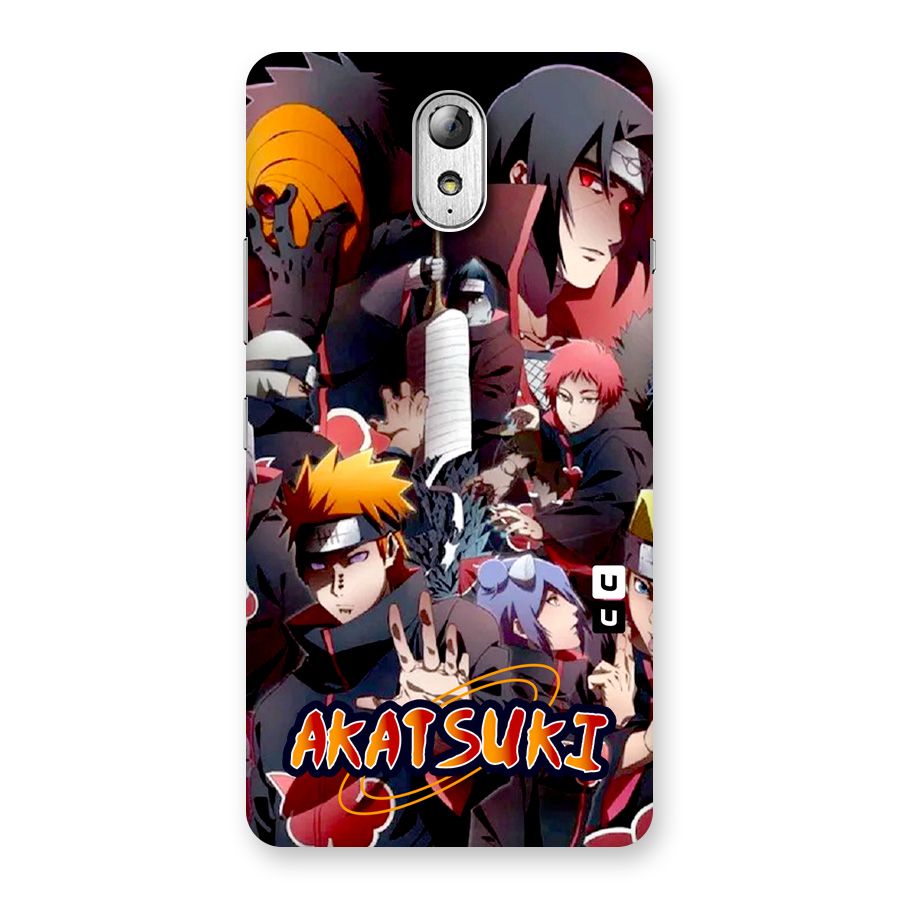 Team Akatsuki Back Case for Lenovo Vibe P1M