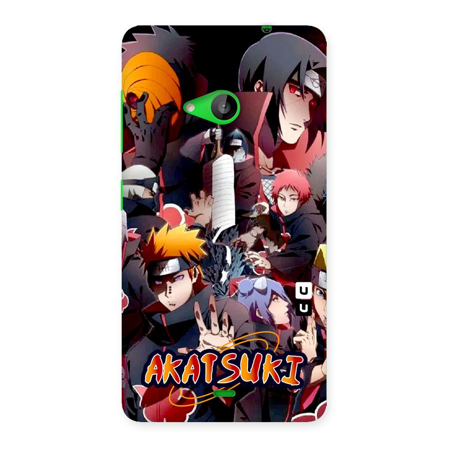 Team Akatsuki Back Case for Lumia 535