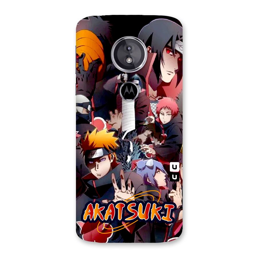 Team Akatsuki Back Case for Moto E5