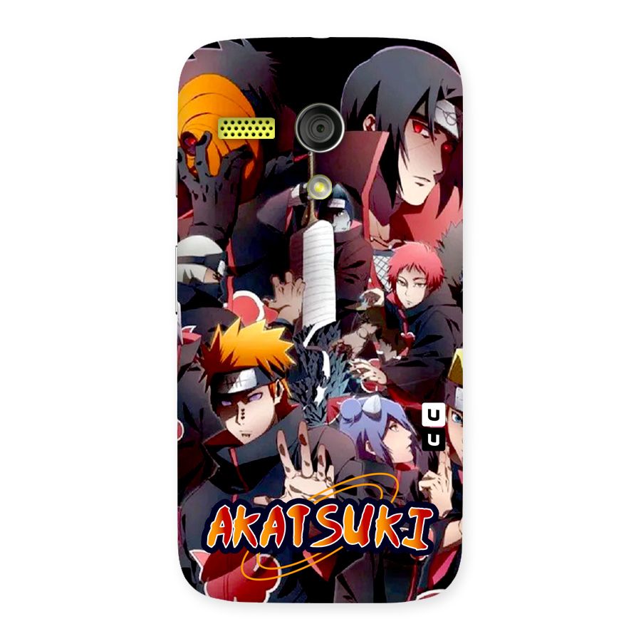 Team Akatsuki Back Case for Moto G