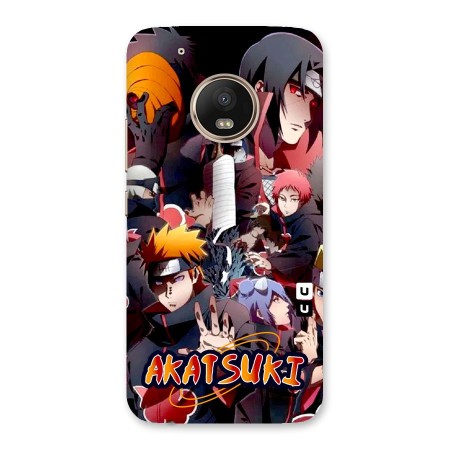 Team Akatsuki Back Case for Moto G5 Plus