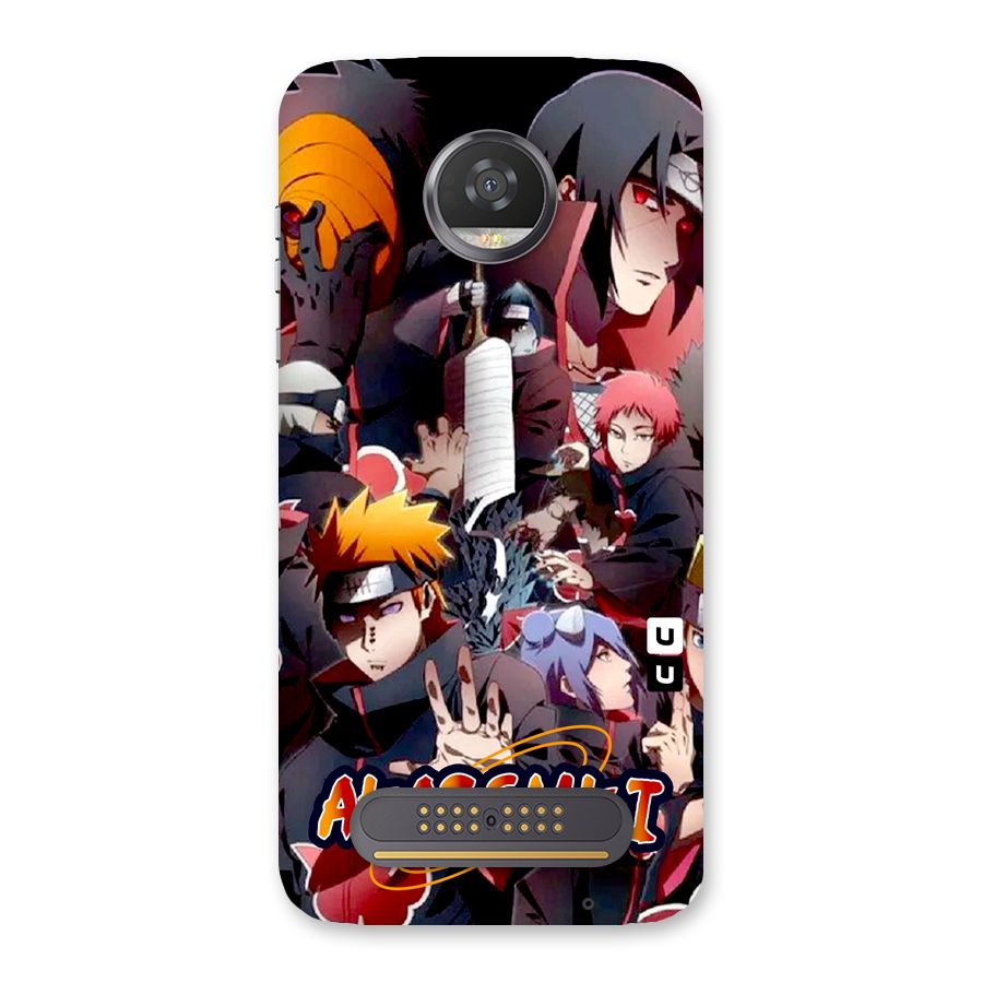 Team Akatsuki Back Case for Moto Z2 Play