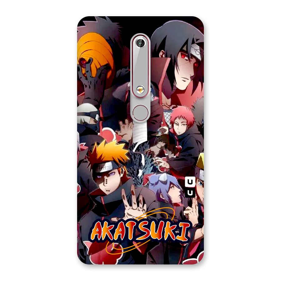Team Akatsuki Back Case for Nokia 6.1