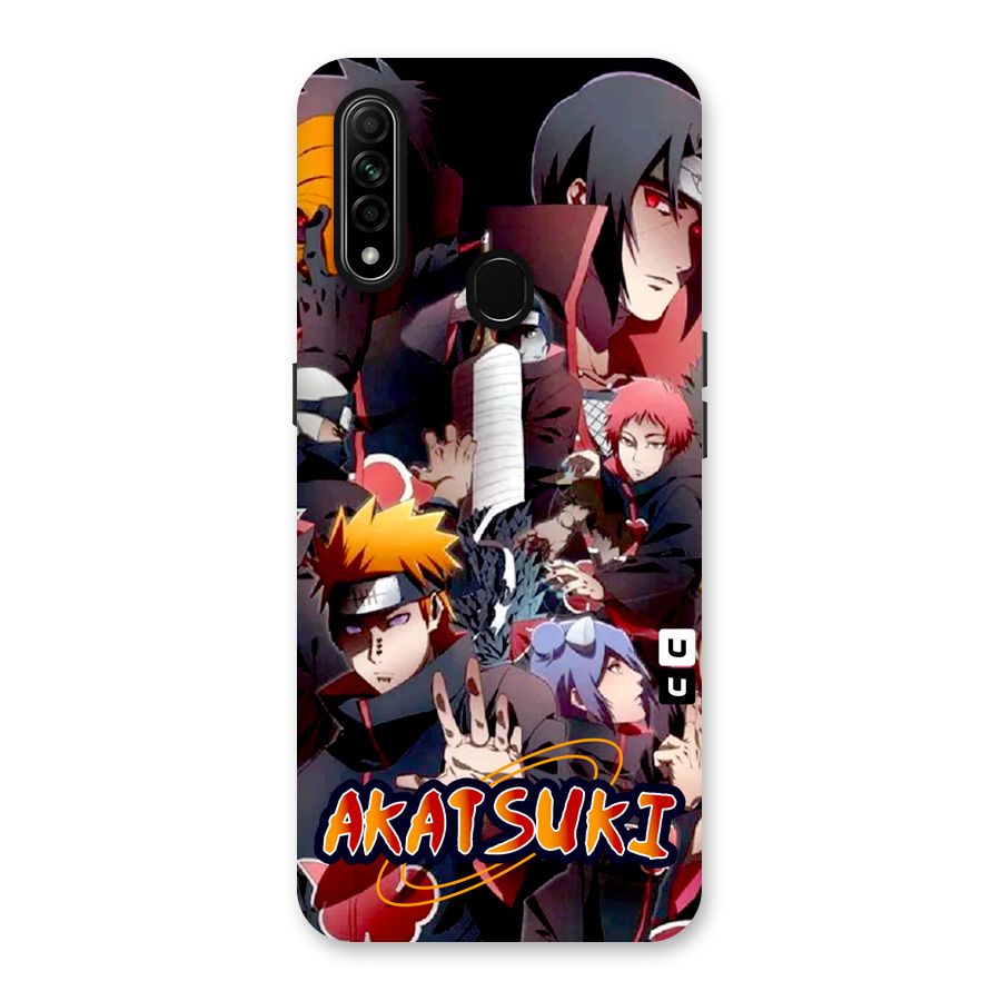 Team Akatsuki Back Case for Oppo A31