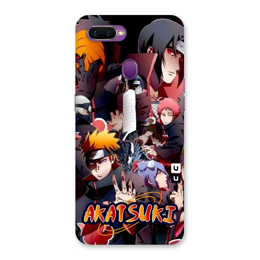 Team Akatsuki Back Case for Oppo F9