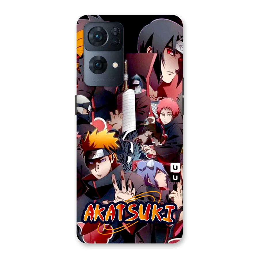 Team Akatsuki Back Case for Oppo Reno7 Pro 5G