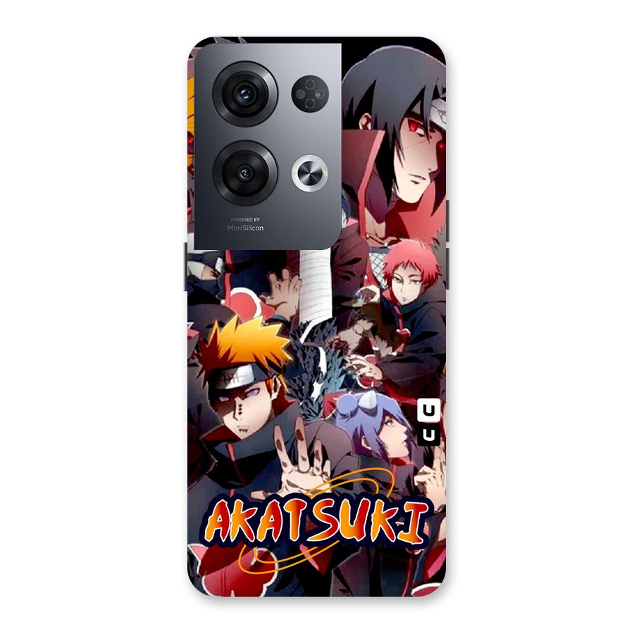 Team Akatsuki Back Case for Oppo Reno8 Pro 5G