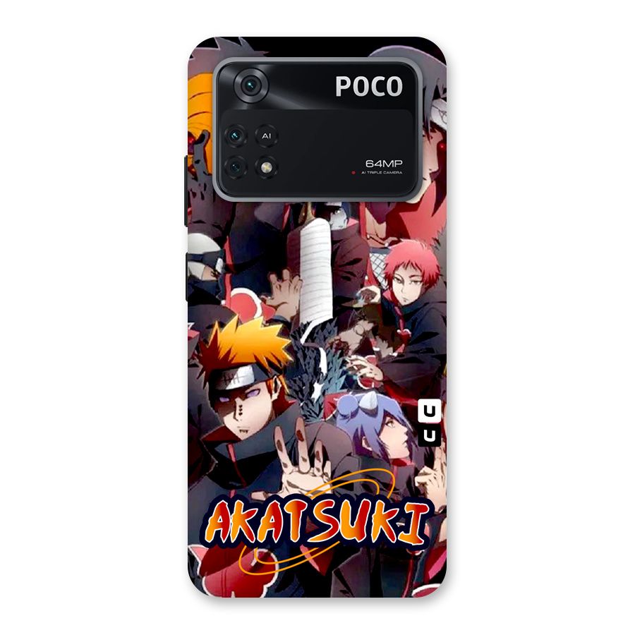 Team Akatsuki Back Case for Poco M4 Pro 4G