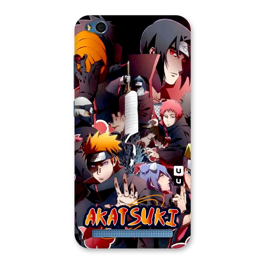 Team Akatsuki Back Case for Redmi 5A