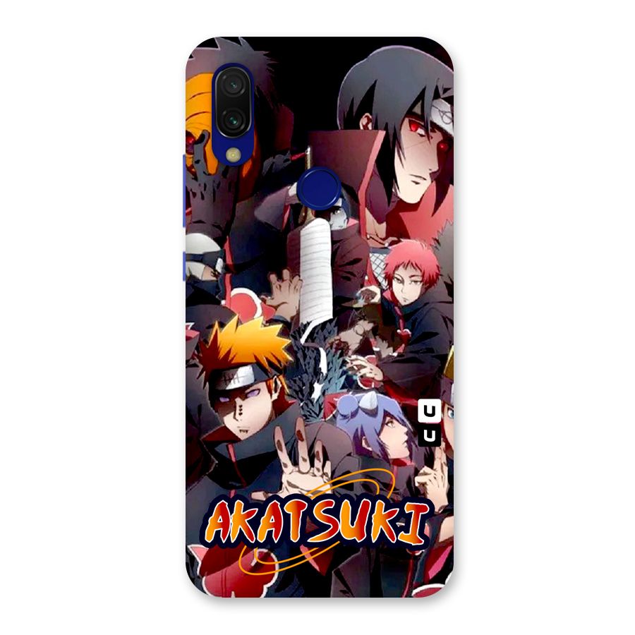 Team Akatsuki Back Case for Redmi 7