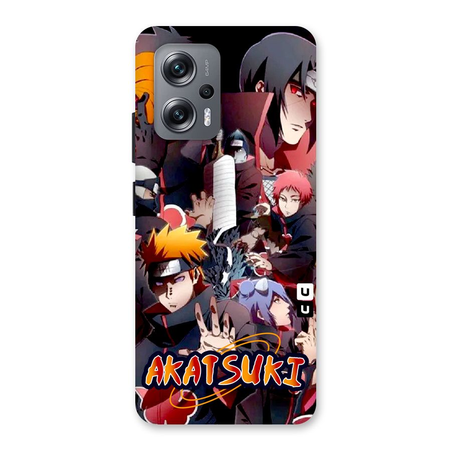 Team Akatsuki Back Case for Redmi K50i