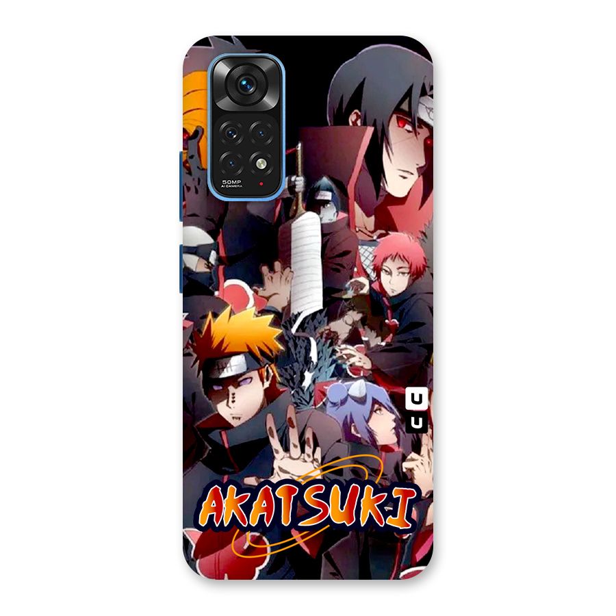 Team Akatsuki Back Case for Redmi Note 11S