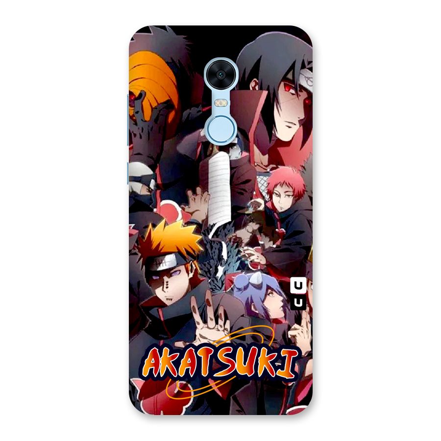 Team Akatsuki Back Case for Redmi Note 5