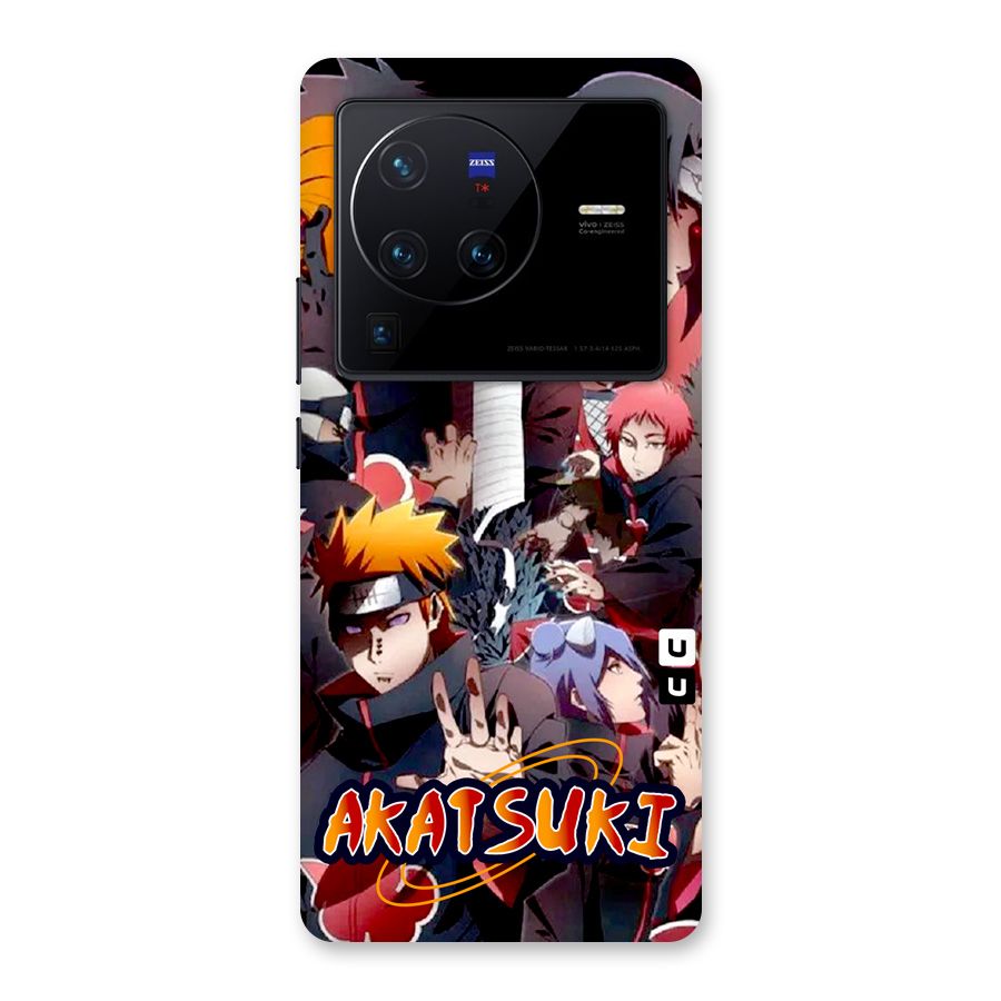 Team Akatsuki Back Case for Vivo X80 Pro