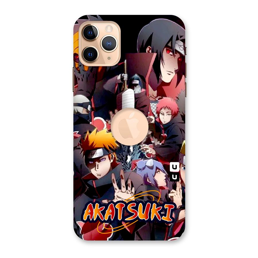 Team Akatsuki Back Case for iPhone 11 Pro Max Logo Cut