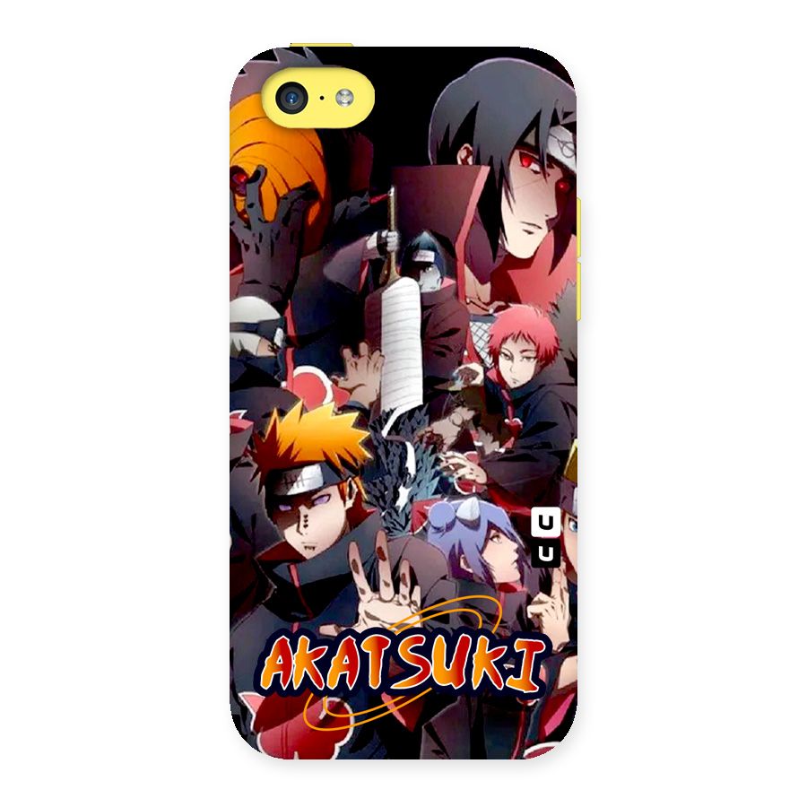 Team Akatsuki Back Case for iPhone 5C