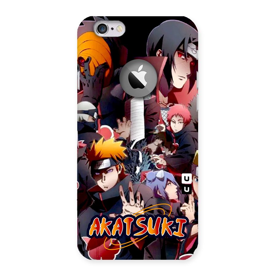 Team Akatsuki Back Case for iPhone 6 Logo Cut