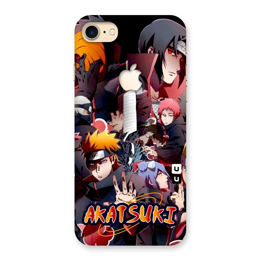 Team Akatsuki Back Case for iPhone 7 Apple Cut