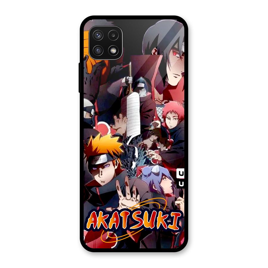 Team Akatsuki Glass Back Case for Galaxy A22 5G