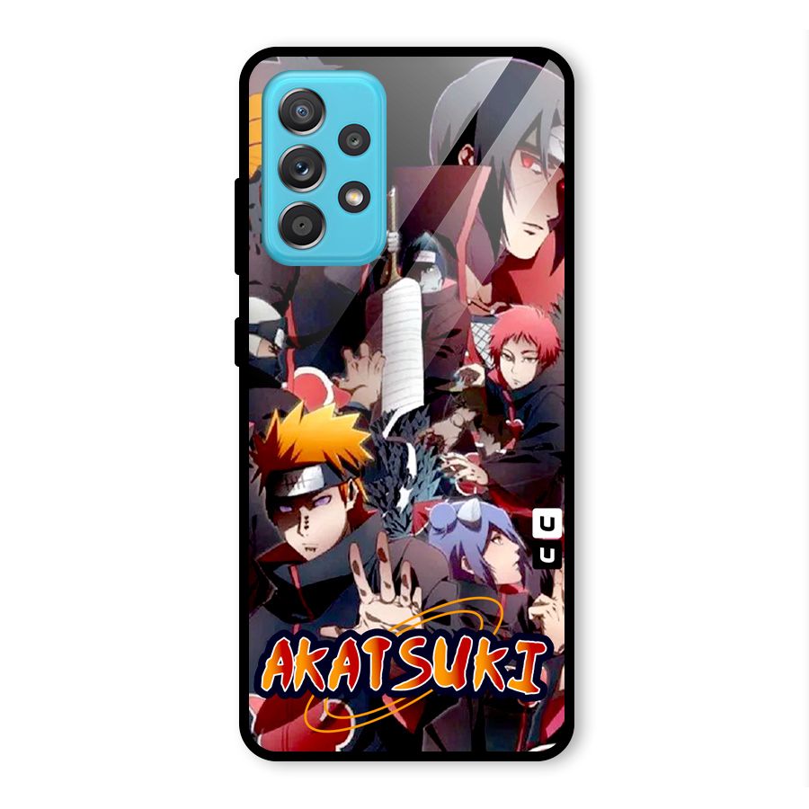 Team Akatsuki Glass Back Case for Galaxy A52s 5G