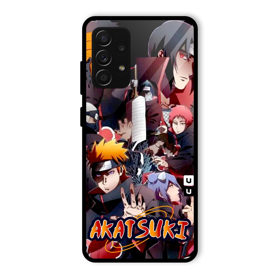 Team Akatsuki Glass Back Case for Galaxy A53 5G