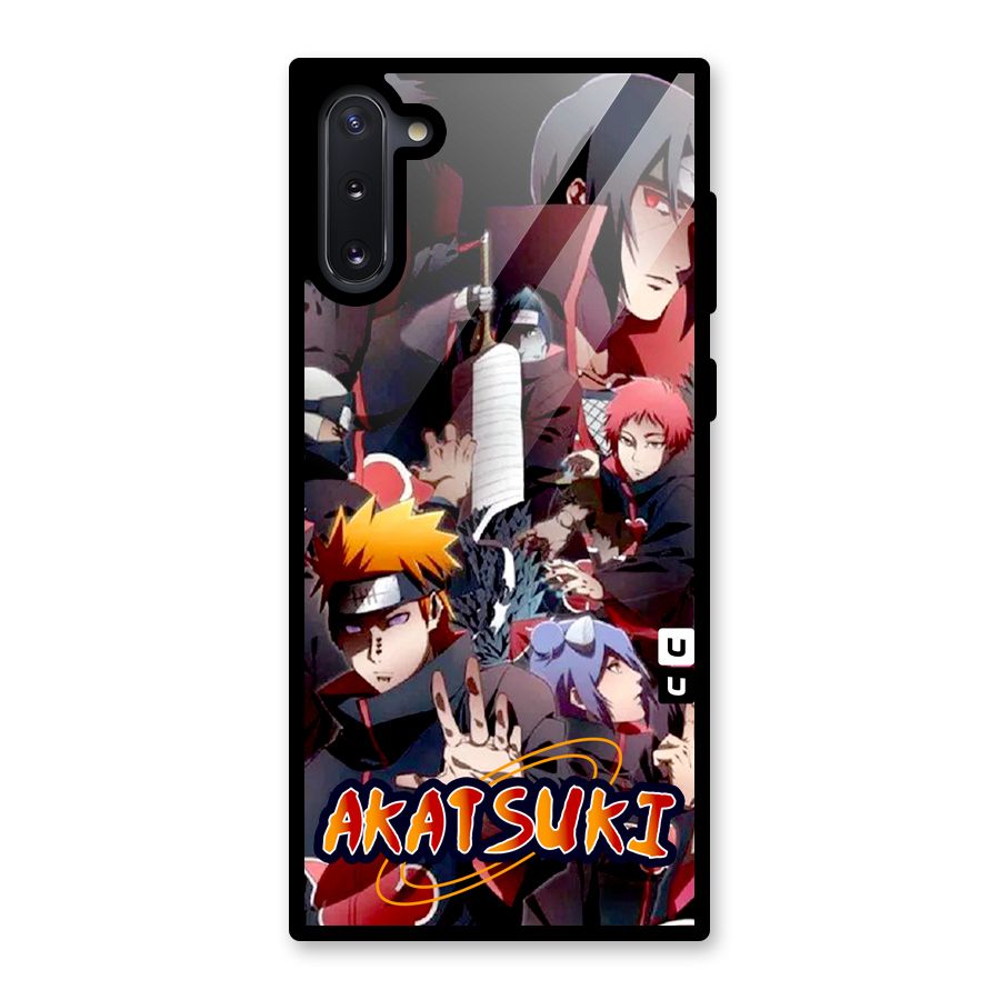 Team Akatsuki Glass Back Case for Galaxy Note 10