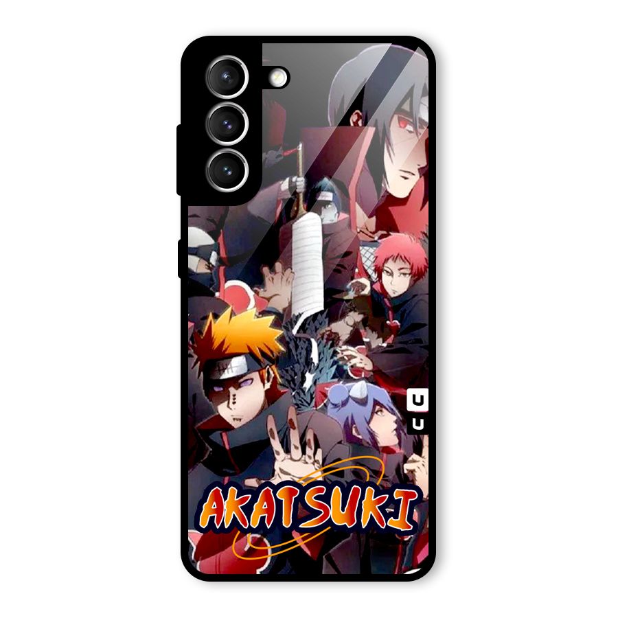 Team Akatsuki Glass Back Case for Galaxy S21 5G
