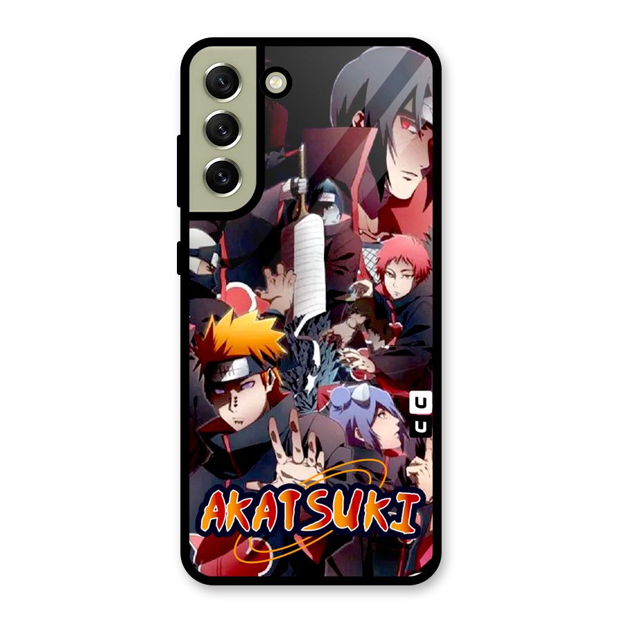 Team Akatsuki Glass Back Case for Galaxy S21 FE 5G