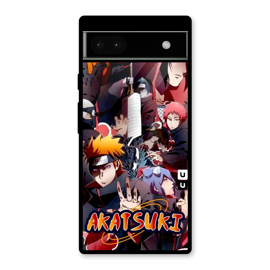 Team Akatsuki Glass Back Case for Google Pixel 6a