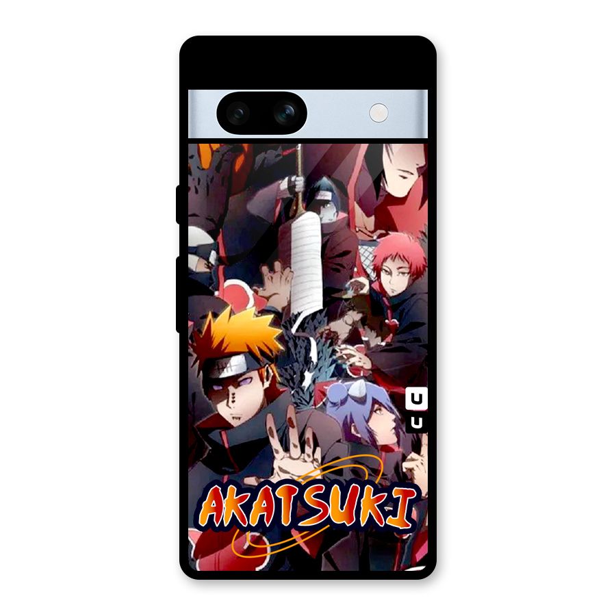 Team Akatsuki Glass Back Case for Google Pixel 7a