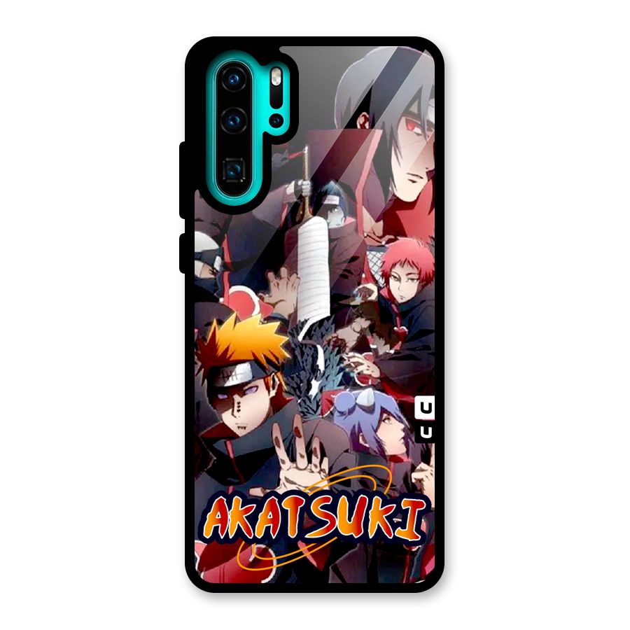 Team Akatsuki Glass Back Case for Huawei P30 Pro