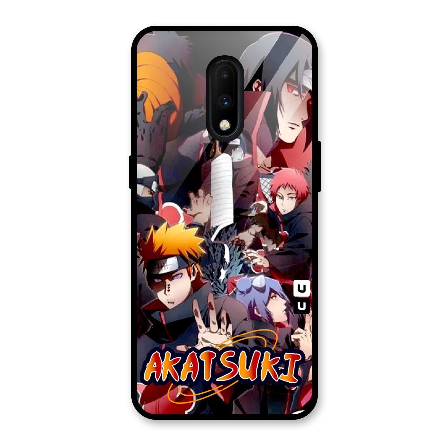Team Akatsuki Glass Back Case for OnePlus 7