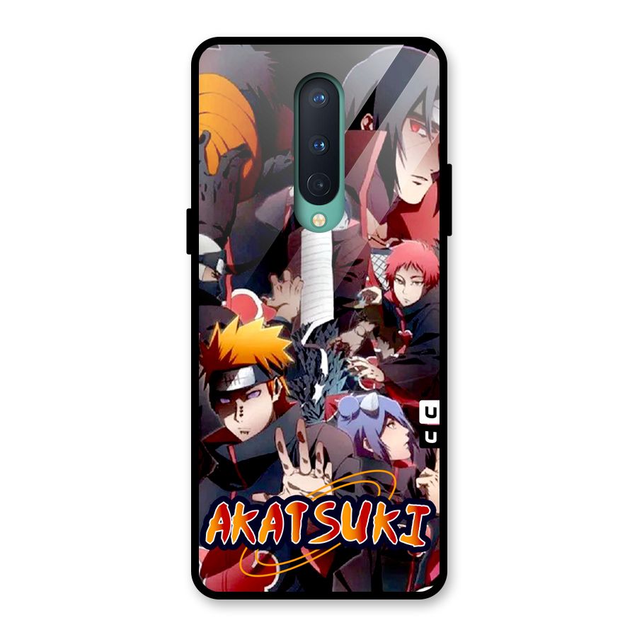 Team Akatsuki Glass Back Case for OnePlus 8
