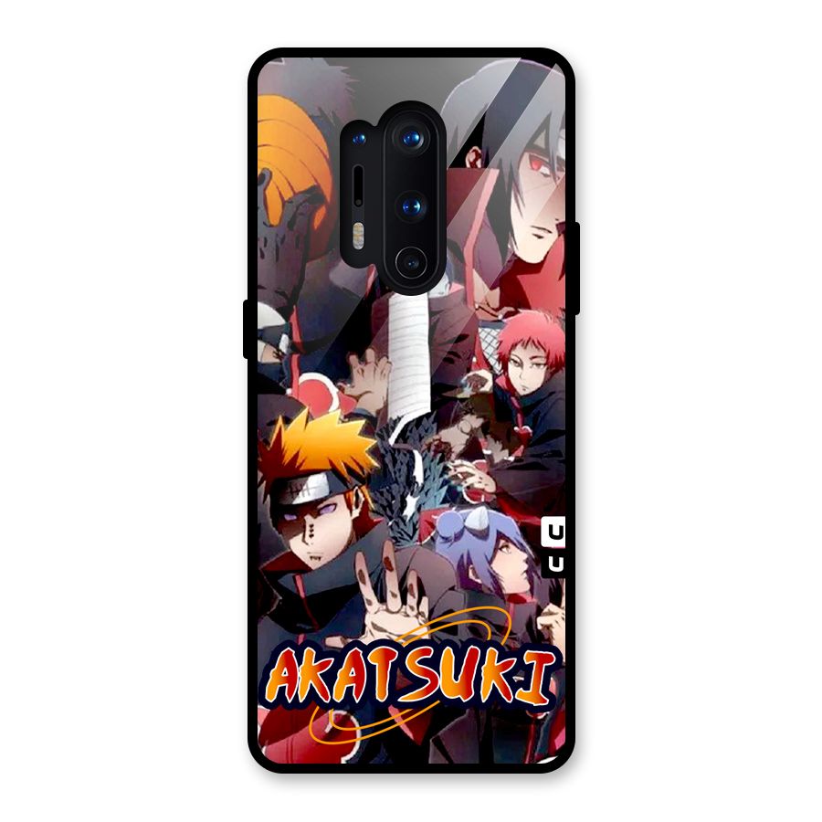 Team Akatsuki Glass Back Case for OnePlus 8 Pro