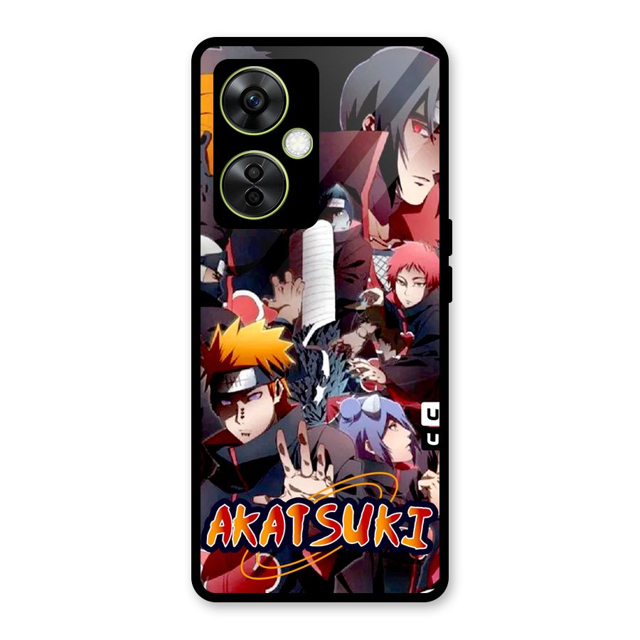 Team Akatsuki Glass Back Case for OnePlus Nord CE 3 Lite