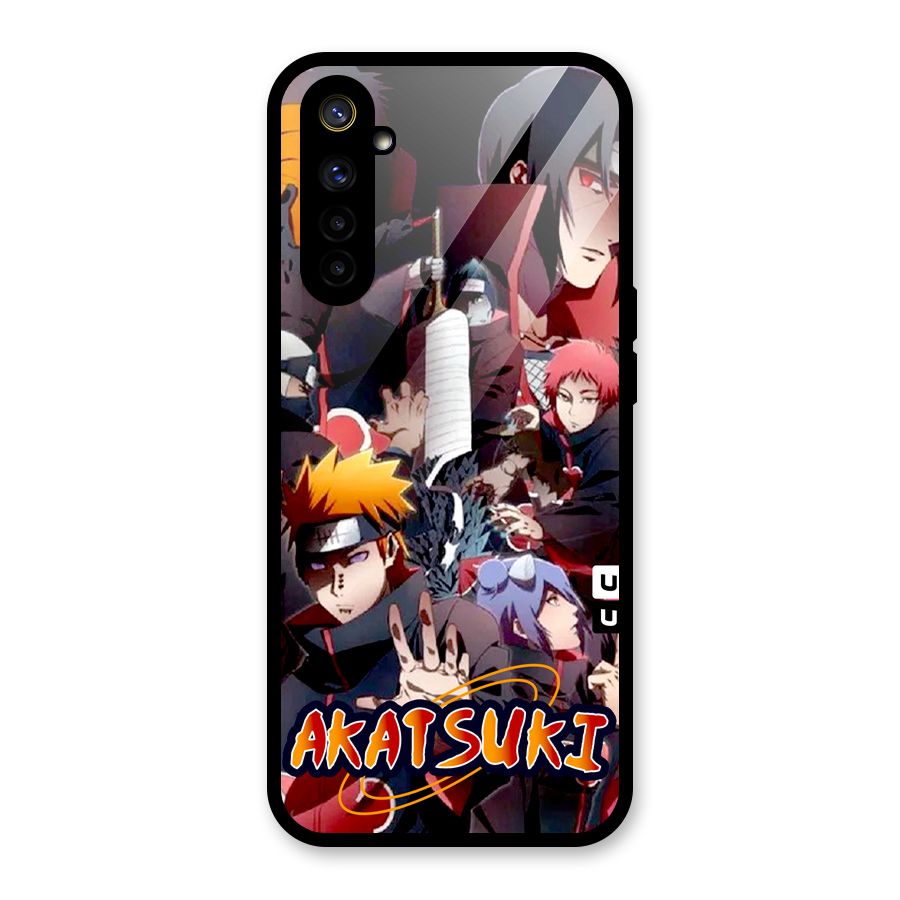 Team Akatsuki Glass Back Case for Realme 6