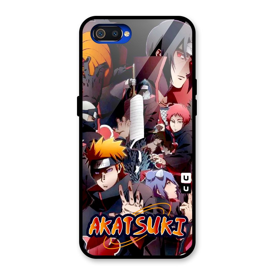 Team Akatsuki Glass Back Case for Realme C2