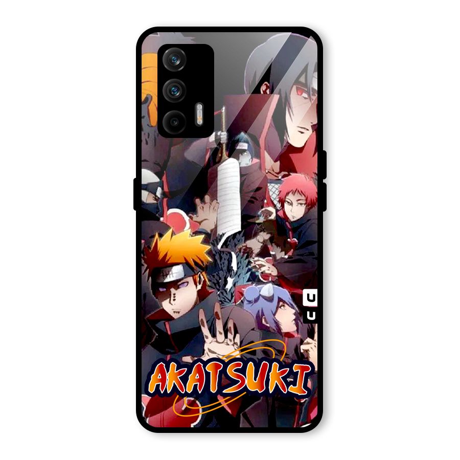 Team Akatsuki Glass Back Case for Realme GT 5G