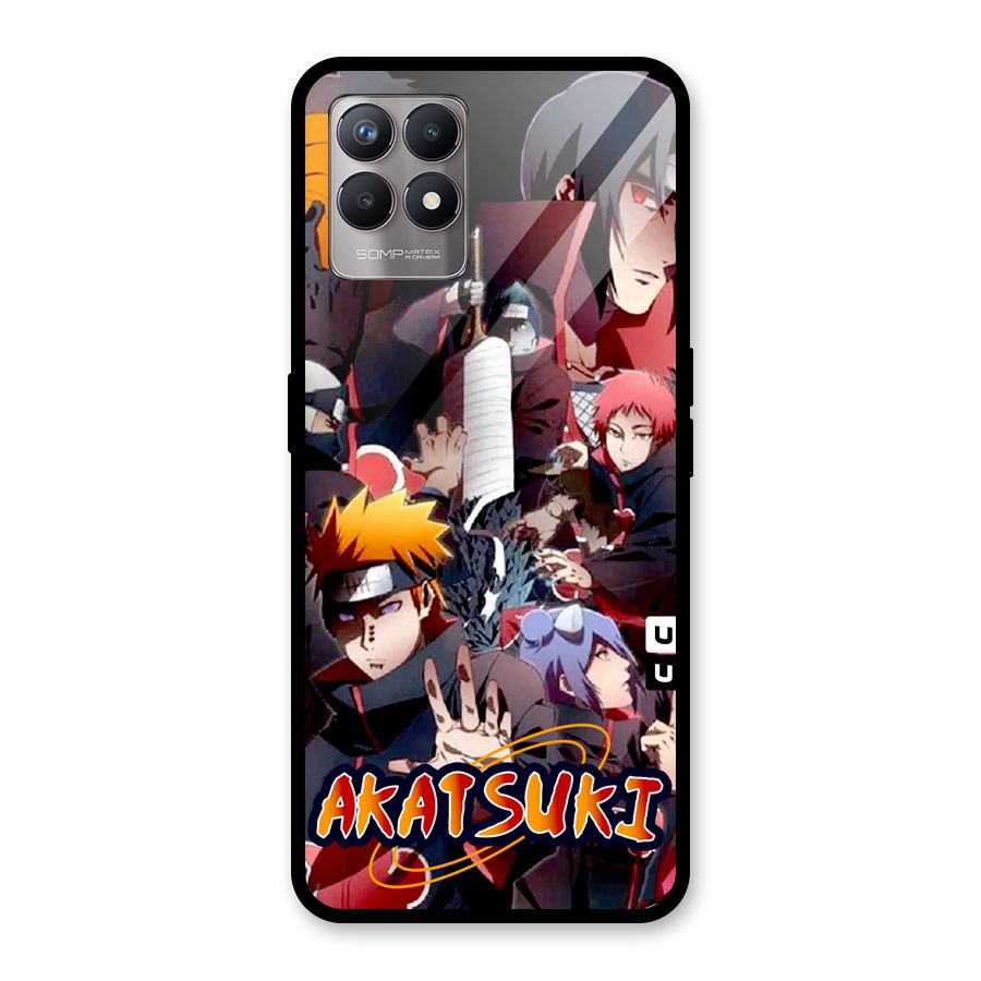 Team Akatsuki Glass Back Case for Realme Narzo 50