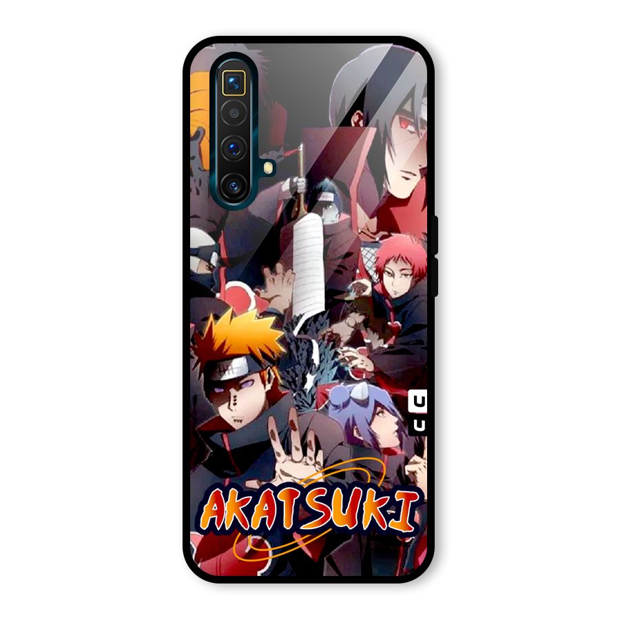 Team Akatsuki Glass Back Case for Realme X3