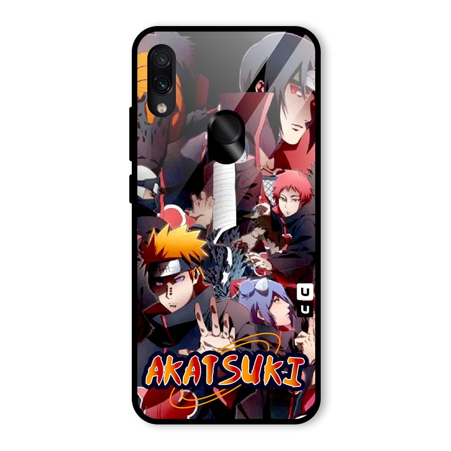Team Akatsuki Glass Back Case for Redmi Note 7 Pro