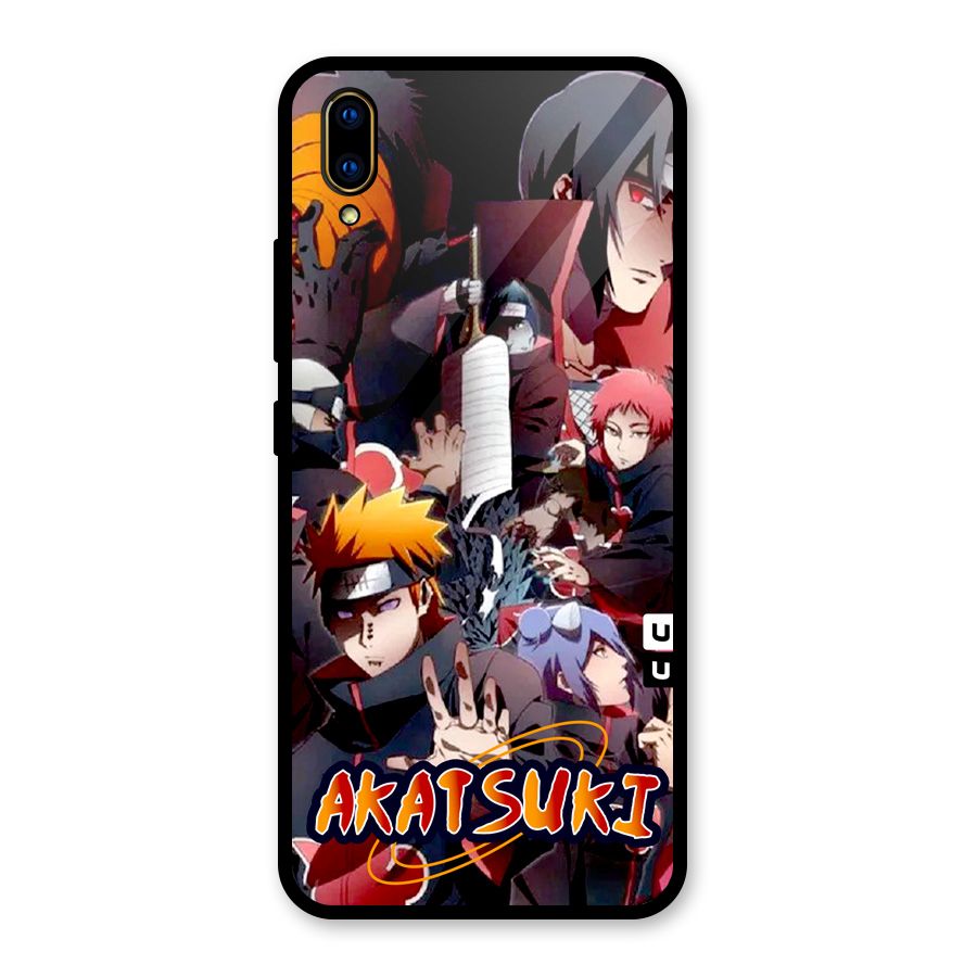 Team Akatsuki Glass Back Case for Vivo V11 Pro